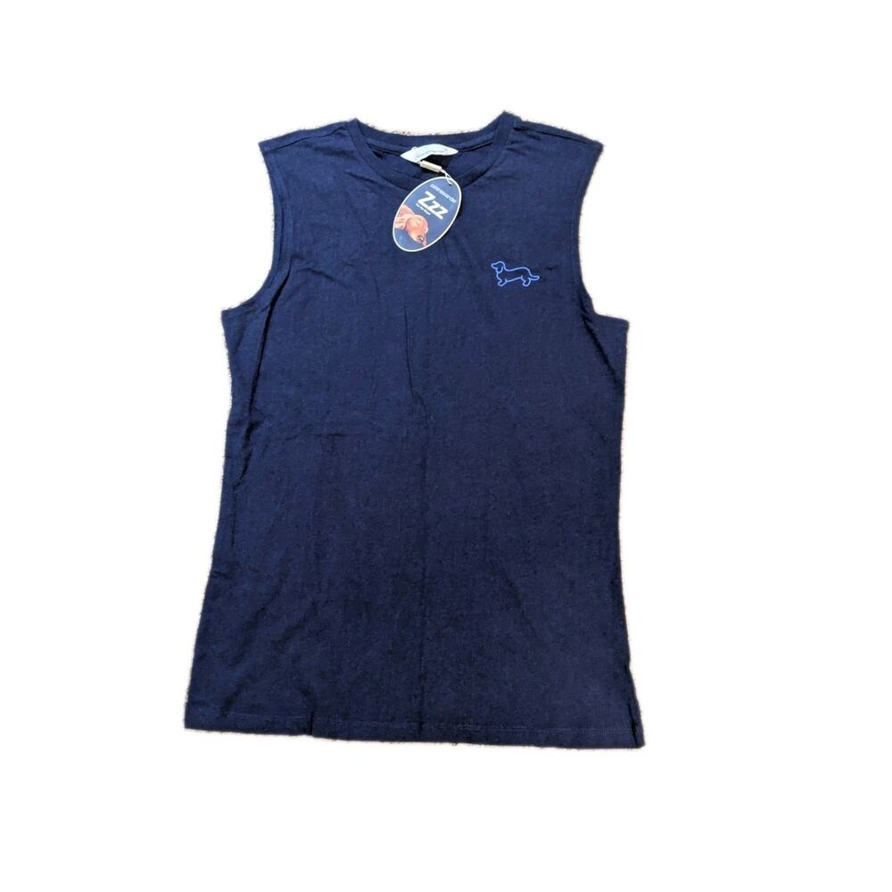 Peter Alexander Shirt Sleeveless Tee Penny Logo New